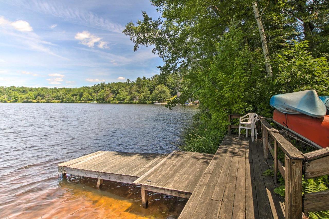 Waterfront New England House On Wickaboag Lake! West Brookfield Dış mekan fotoğraf