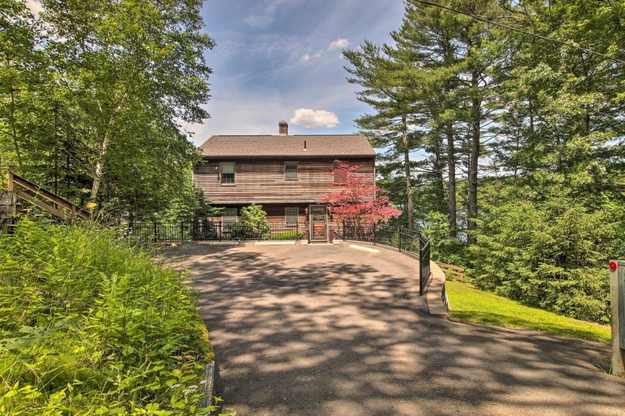 Waterfront New England House On Wickaboag Lake! West Brookfield Dış mekan fotoğraf